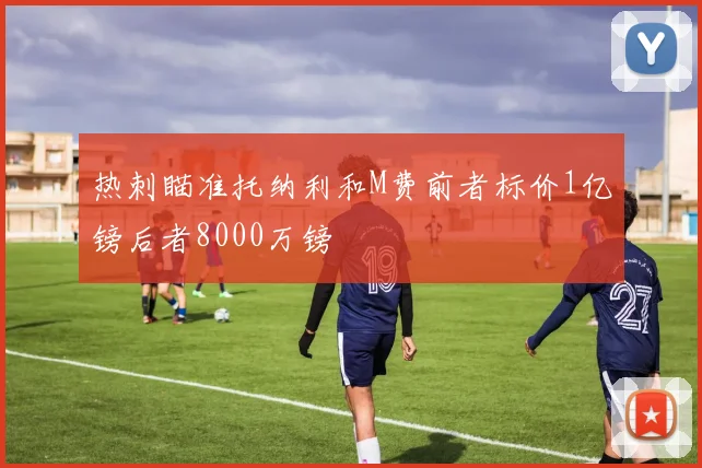 热刺瞄准托纳利和M费前者标价1亿镑后者8000万镑
